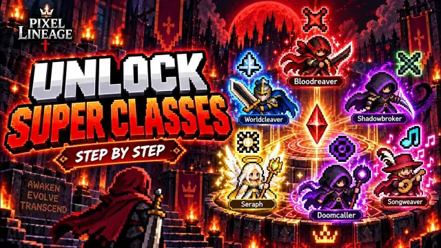 Pixel Lineage How to Get Ultra Class: Sigils and Tomes Guide